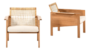 Easy Chairs in Oak and Cane attributed to Kai Kristiansen, 1965, Set of 2