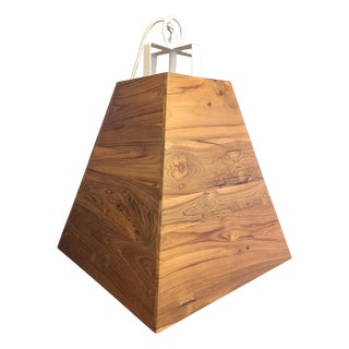 Crate & Barrel Jasper Pendant Lamp For Sale