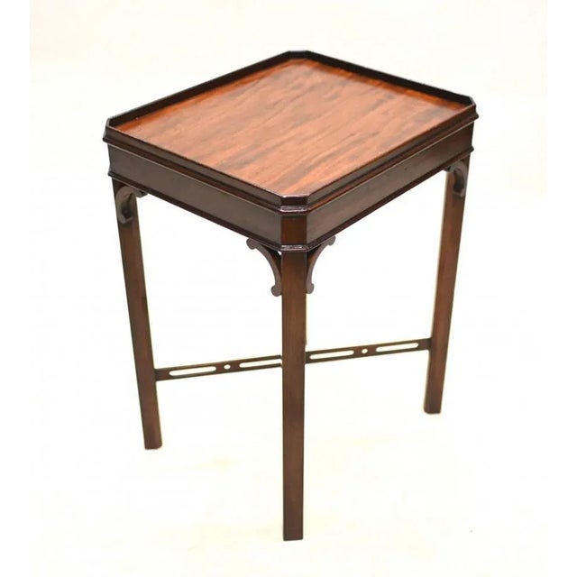 Victorian Side Table Mahogany For Sale - Image 6 of 9