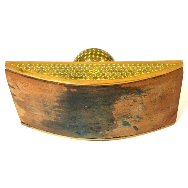 Chinese Chinese Gilt Brass Cloisonné “Scroll and Floral” Nine‑Piece Desk Set, 20th C For Sale - Image 3 of 12