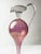 Glass Mid-Century Modern Murano Pink Venetian Glass Pitcher, 1940s For Sale - Image 7 of 14