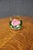 Late 20th Century Selkirk Scottish Art Glass Pink Rose Paperweight For Sale - Image 5 of 6