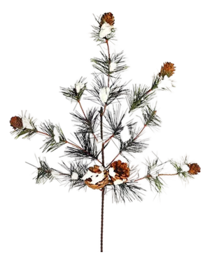 Snowy Pine Spray (Set of 6)