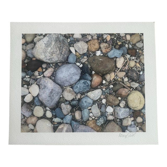 “Riverbed Mosaic” Giclée Fine Art Print For Sale