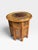 Wood Hand Carved Anglo Indian Hoshiarpur Folding Table, 1950 For Sale - Image 7 of 8