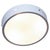 Metal Flush Mount in Light Gray, Italy, 1960s For Sale - Image 7 of 7
