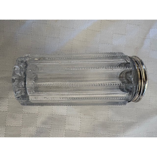 Late 19th Century Sterling Silver Topped Powder Jar For Sale - Image 4 of 11
