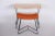 Wood Set of Mid-Century Table with Stool in Beech and Steel, 1950s For Sale - Image 7 of 10