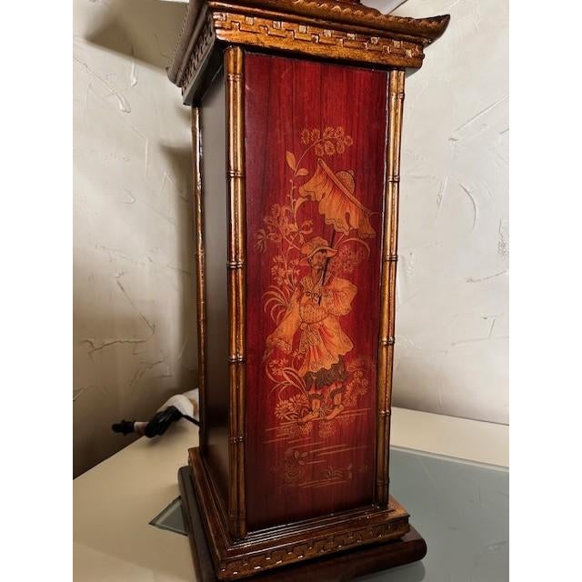 Asian Asian Wildwood Table Lamp For Sale - Image 3 of 3
