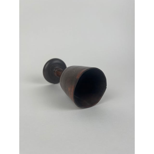 18th/19th Century Antique English or Continental Hardwood Treen Cup For Sale - Image 4 of 5
