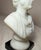 Antique Charles Sumner Figural Frosted Milk Glass Bust Paperweight Sculpture For Sale - Image 13 of 15