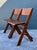 French Vintage French Folding Chairs - A Pair For Sale - Image 3 of 12