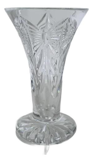 Waterford Crystal Vase With Butterflys