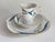 Form Wellenspiel Waterfowl Turquoise Coffee Cup with Saucer and Plate from Meissen, 1990s, Set of 3 For Sale - Image 11 of 11