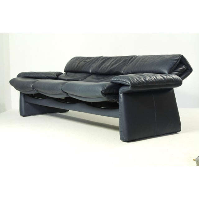 This leather 3-seat functional sofa Lugano was designed in 1985 and produced in the 2000th by Erpo Int., Germany. This...