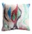 Beige Contemporary Velvet Ikat Bohemian Throw Pillow For Sale - Image 8 of 8