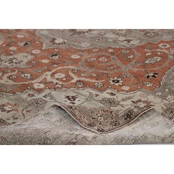 Traditional 1920s Persian Tabriz Area Rug 11’7″ X 17’6″ For Sale - Image 3 of 7