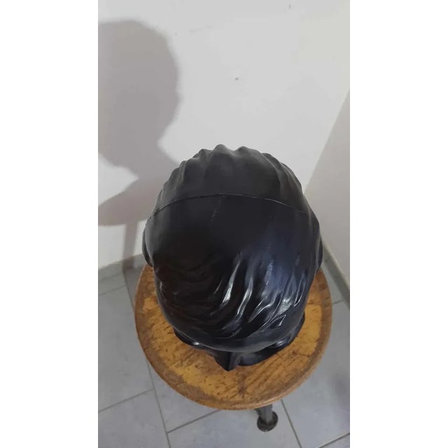 Vintage glass head from the 1970s. Decorative, used for headphones, no flaws or damage. Perfect condition.