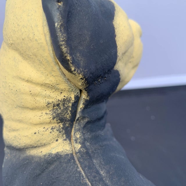 French Bulldog Iron Doorstop For Sale - Image 10 of 13