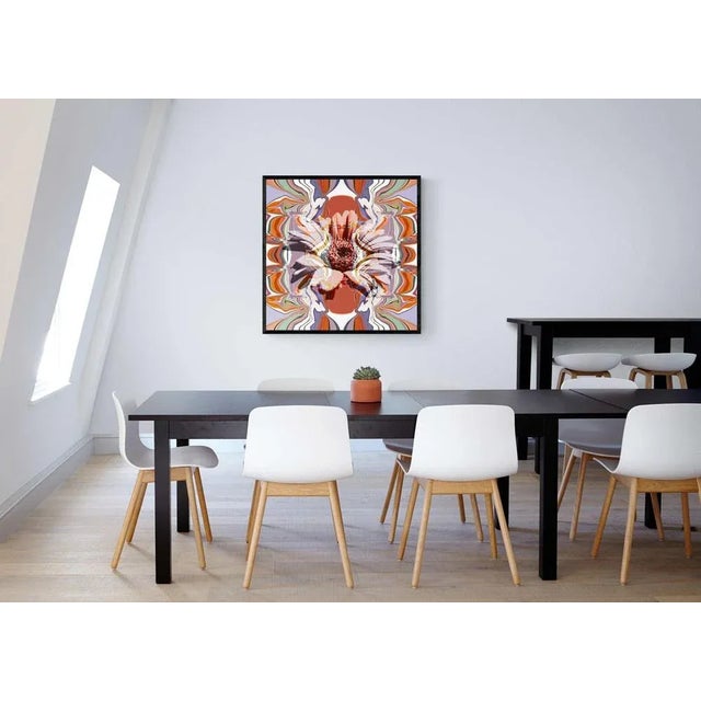 Vibrant Archival ink print on Epson matte finish Canvas. From a limited edition of 17 This piece is attributed to the...