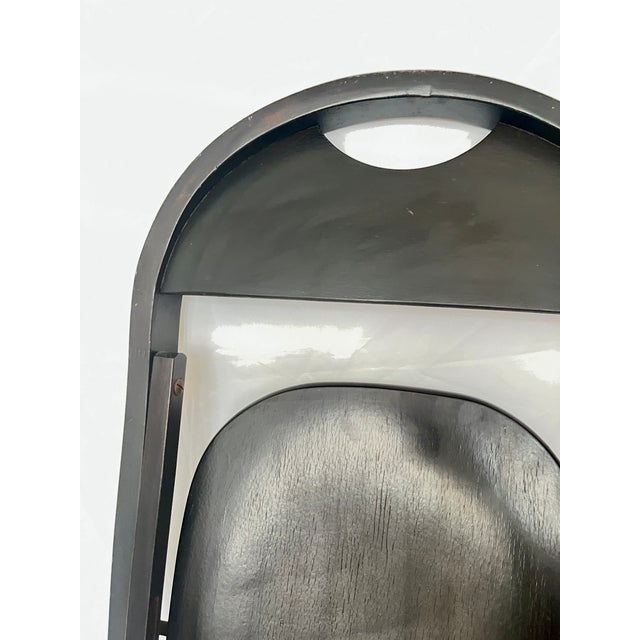 Vintage TRIC Folding Chairs by Achille & Pier Giacomo Castiglioni for Bernini, Italy, 1960s, Set of 6 For Sale - Image 9 of 12