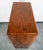 Mid Century Modern Highboy Dresser 5 Drawer Walnut Vintage MCM Metal Burl Wood For Sale - Image 4 of 12