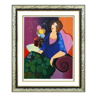 Late 20th Century In Bloom, Itzchak Tarkay For Sale