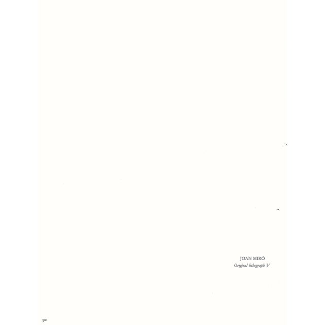 Original lithograph by Joan Miró published by Leon Amiel in 1975 (New York) and printed by Mourlot (Paris). Print size:...