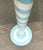 1980s German Postmodern Table and Floor Lamps with Light Blue and White Swirl Pattern, 1980s, Set of 2 For Sale - Image 5 of 18