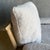 White Frances White Oak Chair Upholstered in 100% Genuine Sheepskin For Sale - Image 8 of 12