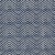 Art Deco Sample - Schumacher Moka Fabric in Indigo For Sale - Image 3 of 3