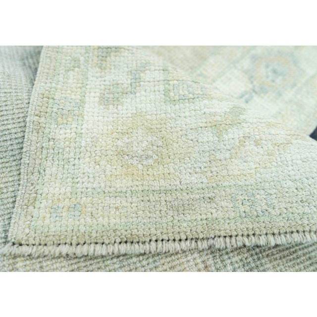 Textile Turkish Oushak Rug 2'2" x 5'2" #19843 For Sale - Image 7 of 8