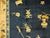 Sensational Navy Blue and Tan Color With Chinoiserie Pattern Antique Chinese Peking Rug For Sale - Image 4 of 7