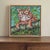 Irene Van Genderen-Van De Wilt, Orange Cat Painting, 2000s, Canvas and Beech For Sale - Image 12 of 17