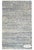 Dash & Albert Marie Flanigan for Dash & Albert Shepherd Pewter Blue Hand Knotted Wool Rug, 7' 6" x 9' 6" For Sale - Image 4 of 5