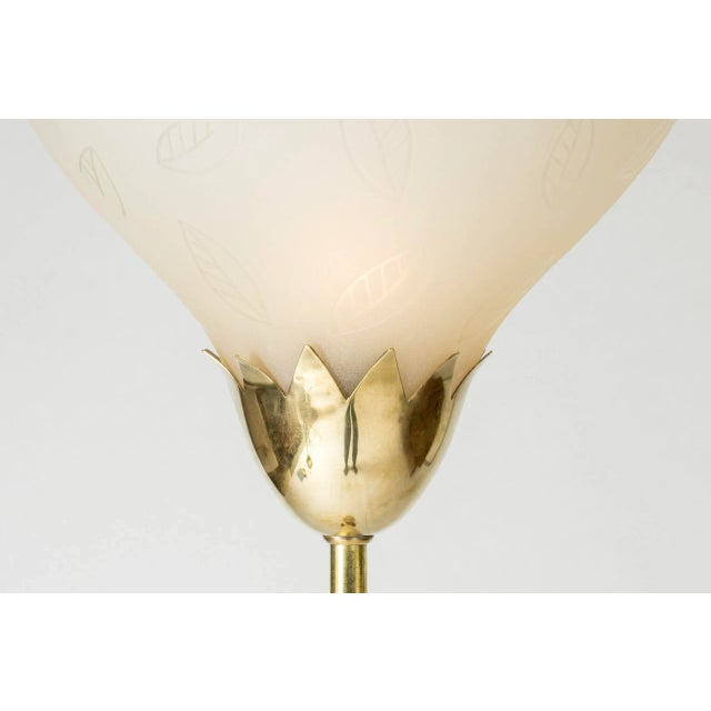 Orrefors Swedish Grace Floor Lamp from Orrefors, 1940s For Sale - Image 4 of 9