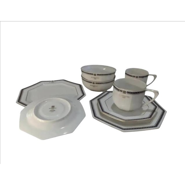 Givenchy Mid 20th Century Art Deco Givenchy Dinnerware Set - 8 PCS For Sale - Image 4 of 9