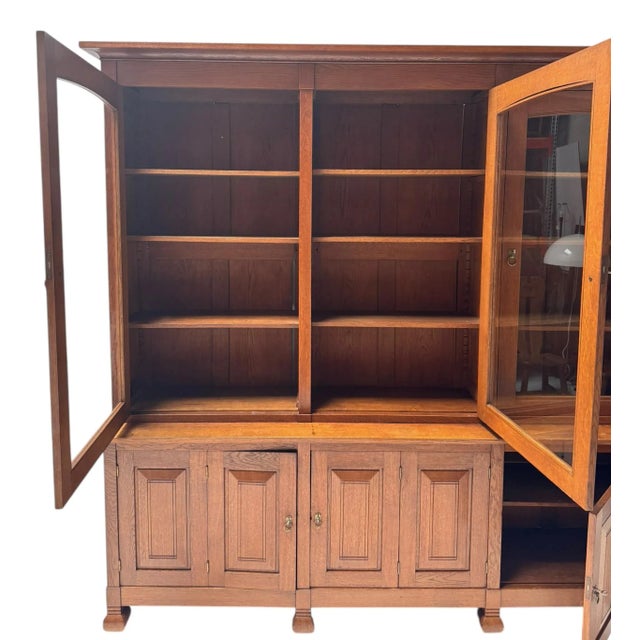 Arts & Crafts Library Bookcase by Willem Penaat for De Woning Amsterdam, 1904 For Sale - Image 4 of 11
