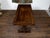 Brown Early Italian 19th Century Walnut Table with Trestle Base and Single Drawer For Sale - Image 8 of 12