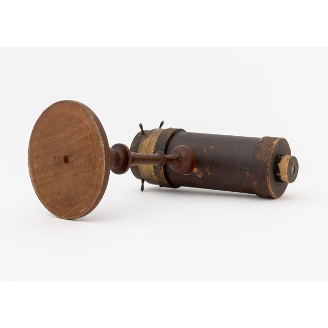 Charles G. Bush and Company Kaleidoscope on Walnut Stand, 19th Century For Sale - Image 9 of 9