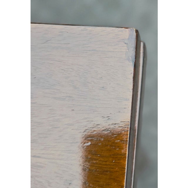 Pair of Vintage Baker Furniture Federal Style Inlaid Mahogany Card Tables For Sale - Image 13 of 17