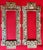 Metal Antique 19th Century Aesthetic Movement Brass Architectural Grills or Picture Frames for Mirrors Dated 1883 - A Pair For Sale - Image 7 of 14