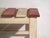Wood Antique Rustic Low Bench in Wood, Central Europe, 1940 For Sale - Image 7 of 9