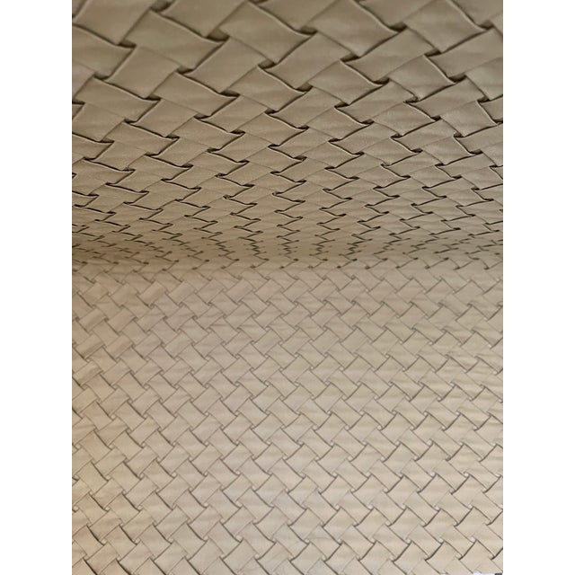 Vintage Silk Custom Basket Weave Fabric in Sage Green Color 4+ Yards