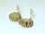 Metal Vaubel Gold Plated Twisted Bead Earrings, 2012 For Sale - Image 7 of 11