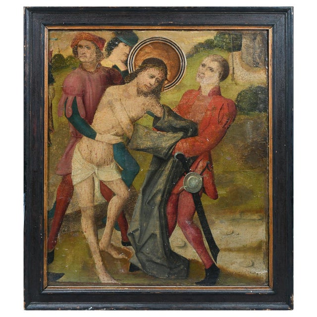 Early Painting of the Flagellation of Christ in the Style of Hieronymus Bosch For Sale - Image 9 of 9