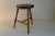 Antique Workshop Stool in Ash and Maple For Sale - Image 6 of 18