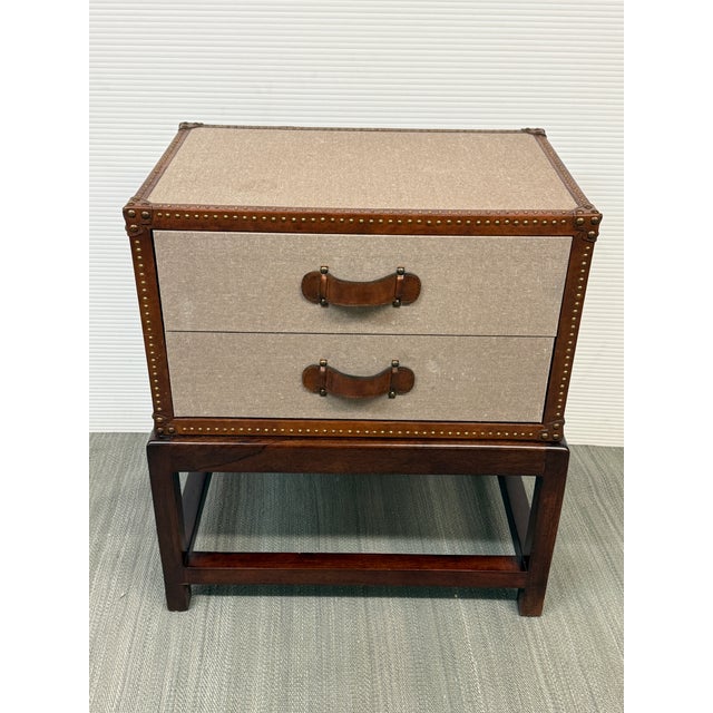 Design Plus Gallery presents a French Art Deco Style Nightstand from Sarreid, LTD.The nightstand has a look and feel of a...