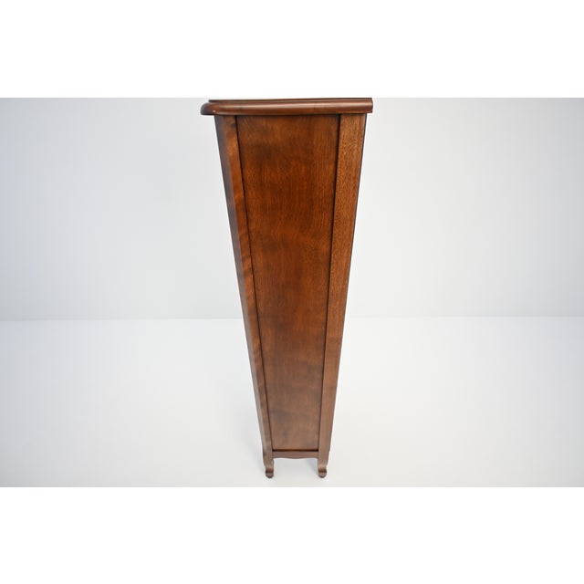 Stickley Brothers “Quaint” Cherry Bookcases, Grand Rapids, Circa 1920s, a Pair | Newly Refinished For Sale - Image 14 of 17