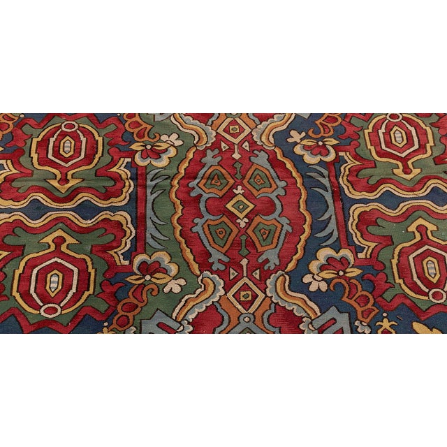 Oversized Antique French Aubusson Rug For Sale - Image 11 of 11